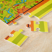 Yosemite National Park 11x14 Karte Puzzle (Seite)