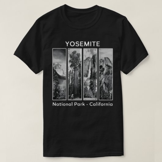 Yosemite National Park 1890 Wilderness T-Shirt (Design vorne)