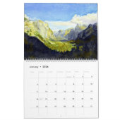YOSEMITE NATIONAL PARK 2026 WATERCOLOR CALENDAR KALENDER (Jan 2026)
