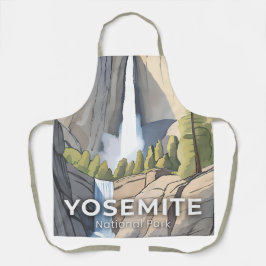 Yosemite National Park | Aquarell Reise Schürze