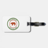 Yosemite National Park Bear Gepäckanhänger (Rückseite horizontal)