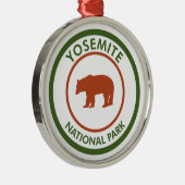 Yosemite National Park Bear Ornament Aus Metall (Rechts)