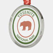 Yosemite National Park Bear Ornament Aus Metall (Links)