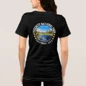 Yosemite National Park Beautiful Landscape Tri-Blend Shirt (Rückseite)