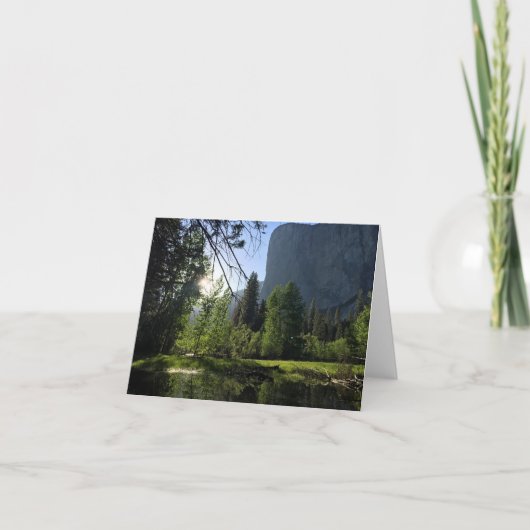 Yosemite National Park Blank Note Card Karte (Vorderseite)