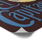 Yosemite National Park, CA - El Capitan Poster (Ecke)