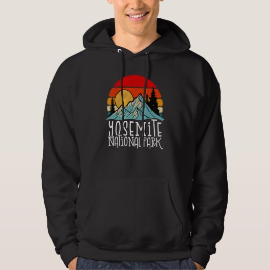 Yosemite National Park California National Park Hoodie (Vorderseite)