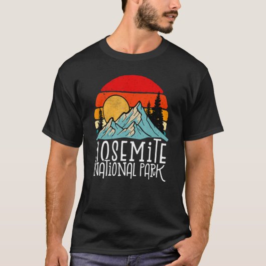 Yosemite National Park California National Park T-Shirt (Vorderseite)