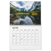 Yosemite National Park California USA Calendar Kalender (Mär 2026)