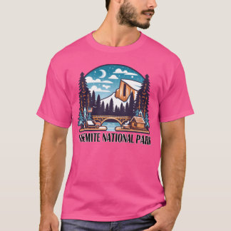 Yosemite National Park Camping friends T-Shirt