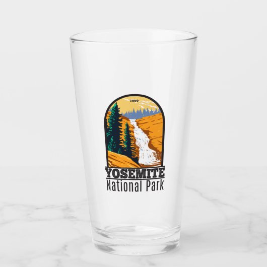 Yosemite National Park Chilnualna Falls California Glas (Vorderseite)