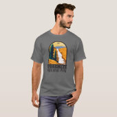 Yosemite National Park Chilnualna Falls California T-Shirt (Vorne ganz)