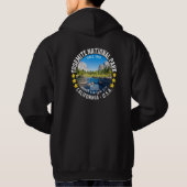 Yosemite National Park Forest Landscape Photo Hoodie (Rückseite)