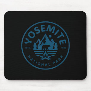 Yosemite National Park für Wanderer Camper und Mousepad