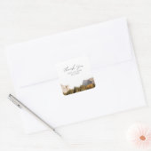 Yosemite National Park Gastgeschenk Hochzeit Viele Quadratischer Aufkleber (Umschlag)