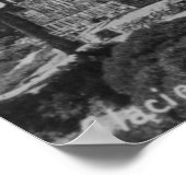 Yosemite National Park Glacier Point Lodge Poster (Ecke)