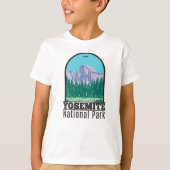 Yosemite National Park Halb Dome California T-Shir T-Shirt (Vorderseite)
