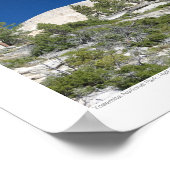 Yosemite National Park - Halb Dome Poster (Ecke)