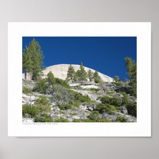 Yosemite National Park - Halb Dome Poster (Vorne)