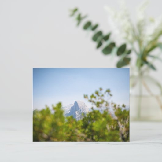 Yosemite National Park Half Dome 2018 Postkarte (Stehend Vorderseite)