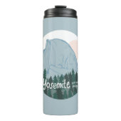Yosemite National Park Half Dome Blue Thermosbecher (Vorderseite)
