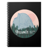 Yosemite National Park Half Dome Notizblock (Vorderseite)