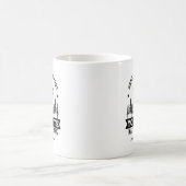 Yosemite National Park Home of the Big Foot Funny Kaffeetasse (Mittel)