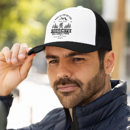 Yosemite National Park Home of the Big Foot Truckerkappe