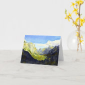 Yosemite National Park, Inspiration Point #2 Karte (Gelbe Blume)