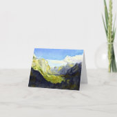 Yosemite National Park, Inspiration Point #2 Karte (Vorderseite)