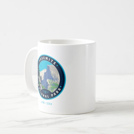 Yosemite National Park Kaffeetasse (Vorderseite Links)