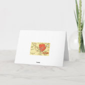 Yosemite National Park, Kalifornien Karte (Rückseite)