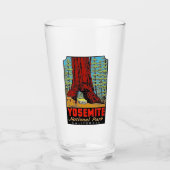 Yosemite National Park, Kalifornien - Pint Glass Glas (Vorderseite)