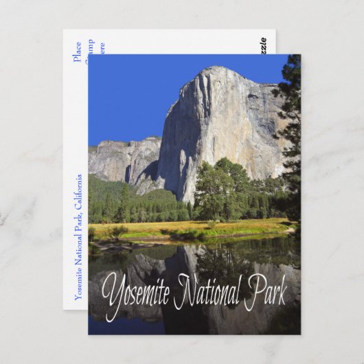 Yosemite National Park, Kalifornien Post Card Postkarte (Vorne/Hinten)