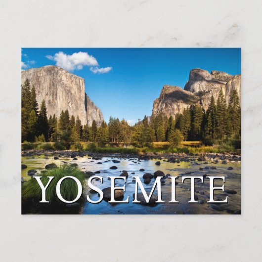 Yosemite National Park, Kalifornien Postkarte (Vorderseite)