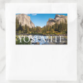 Yosemite National Park, Kalifornien Rechteckiger Aufkleber (Tasche)