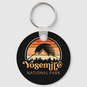 Yosemite National Park Kalifornien Retro Vintage Schlüsselanhänger