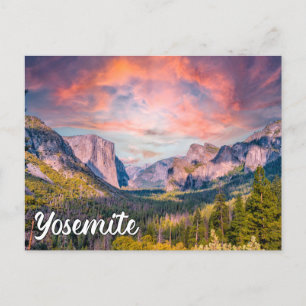 Yosemite National Park, Kalifornien, Vereinigte St Postkarte