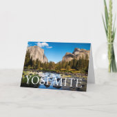 Yosemite National Park, Kalifornien | Vielen Dank Dankeskarte (Vorderseite)