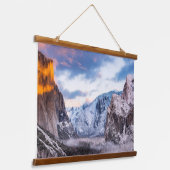 Yosemite National Park, Kalifornien Wandteppich Mit Holzrahmen (Gewinkelt)