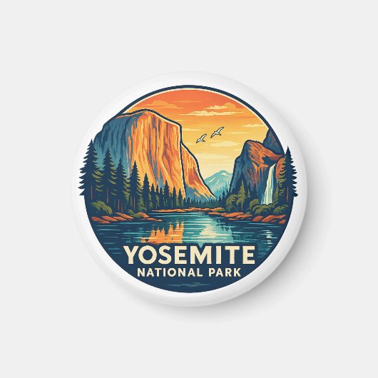 Yosemite National Park  Magnet (Vorne)