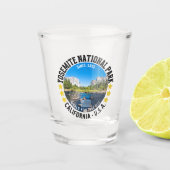 Yosemite National Park Nature Landscape Schnapsglas (Vorderseite)
