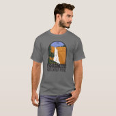 Yosemite National Park Nevada Falls California T-Shirt (Vorne ganz)