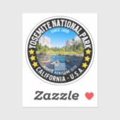 Yosemite National Park Photo Landscape Aufkleber (Blatt)