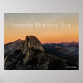 Yosemite National Park Poster (Vorne)