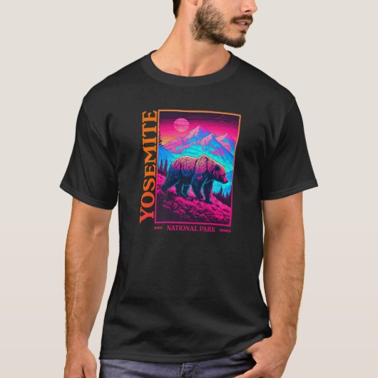 YOSEMITE National Park Premium T-Shirt (Vorderseite)