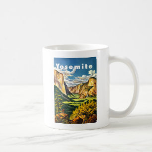 Yosemite National Park Reise Kunst Kaffeetasse