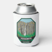 Yosemite National Park Ribbon Falls California Dosenkühler (Kanne Rückseite)