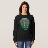 Yosemite National Park Ribbon Falls California Sweatshirt (Vorne ganz)