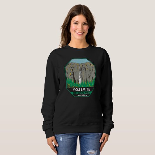 Yosemite National Park Ribbon Falls California Sweatshirt (Vorne ganz)